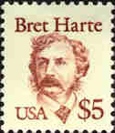 U.S. #2196 $5 Bret Harte MNH