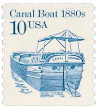 U.S. #2257 Canal Boat 1880s