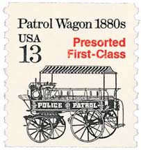 U.S. #2258 Patrol Wagon 1880s