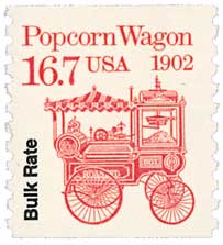 U.S. #2261 Popcorn Wagon 1902
