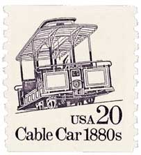 U.S. #2263 Cable Car 1880s