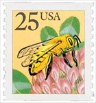 U.S. #2281 25c Honeybee Coil MNH