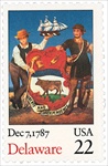 U.S. #2336 Delaware Ratification MNH