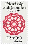 U.S. #2349 Friendship with Morocco MNH