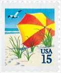 U.S. #2443 15c Beach Umbrella MNH