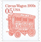 U.S. #2452B Circus Wagon 1900s