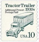 U.S. #2457 Tractor Trailer 1930s