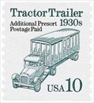 U.S. #2458 Tractor Trailer 1930s
