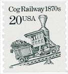 U.S. #2463 Cog Railway 1870s