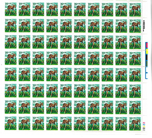 U.S. #2479 19c Fawn Mint Sheet