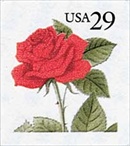 U.S. #2490 29c Red Rose MNH