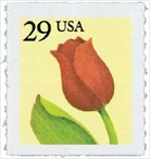 U.S. #2525 29c Tulip Coil MNH