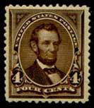U.S. #254 4c Lincoln - Mint