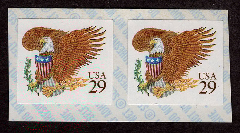 U.S. #2595 Coil Pair