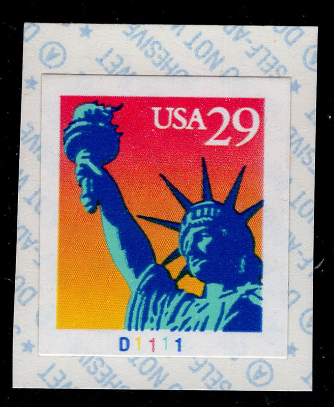 U.S. #2599 PL# Single
