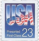 U.S. #2608 23c Presorted USA Coil MNH
