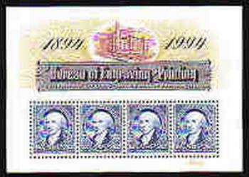 U.S.  #2875 Bureau of Engraving Souvenir Sheet