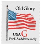 U.S. #2892 Old Glory with Red 'G' Coil MNH
