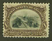 U.S. #298 8c Sault Ste. Marie Canal Locks MNH