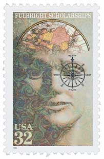 U.S. #3065 Fulbright Scholarships MNH