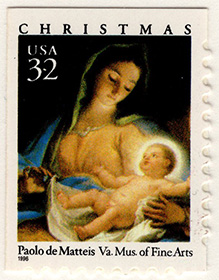 U.S. #3112 Christmas Madonna MNH