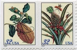 U.S. #3127b Merian Pair MNH