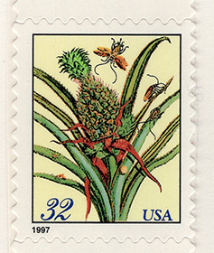 U.S. #3129a 32c Pineapple (sideways) MNH