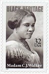 U.S. #3181 Madam C.J. Walker MNH