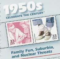 U.S.  #3187 Celebrate the Century 1950s Pane