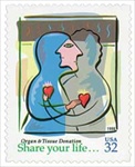 U.S. #3227 Organ & Tissue Donation MNH