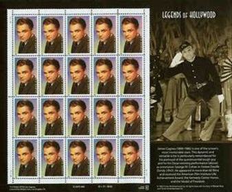 U.S.  #3329 James Cagney Pane of 20