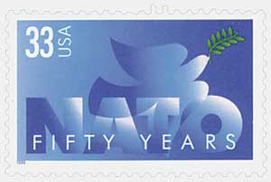 U.S. #3354 NATO 50th Anniversary MNH