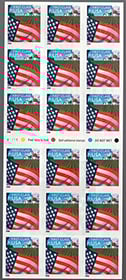 U.S. #3450a Flag Over Farm ATM Booklet of 18