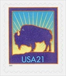 U.S. #3467 21c American Buffalo MNH