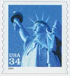 U.S. #3476 34c Statue of Liberty Coil MNH