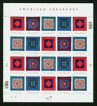 U.S.  #3527 Amish Quilts Pane of 20