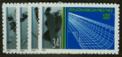 U.S. #3552-55 Winter Olympics, 4 Singles  MNH