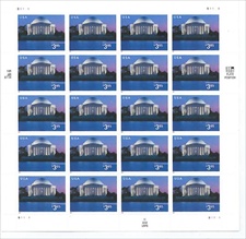 U.S. #3647 $3.85 Jefferson Memorial