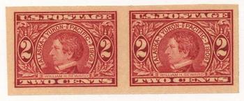 U.S. #371 Alaska-Yukon Pacific Imperf Mint Pair