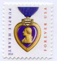 U.S. #4704b Purple Heart with 2014 date