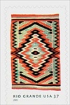 U.S. #3926-29 Rio Grande Blankets 4 Singles MNH