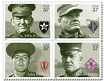 U.S. #3964a Distinguished Marines Block of 4 MNH
