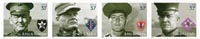 U.S. #3964a Distinguished Marines Strip of 4 MNH