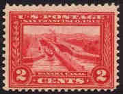U.S. #398 2c Pedro Miguel Locks MNH