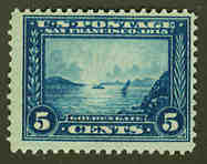 U.S. #399 5c Golden Gate MNH