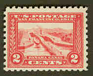 U.S. #402 2c Pedro Miguel Locks MNH