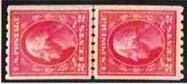 U.S. #411 Joint Line Pair - Mint