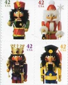 U.S. #4367a Christmas Nutcracker, Block of 4 MNH