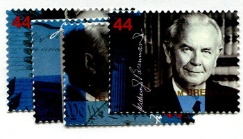 U.S. #4422a-d Supreme Court Justices, 4 Singles