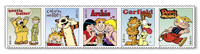 U.S. #4471a Sunday Funnies Strip of 5 MNH